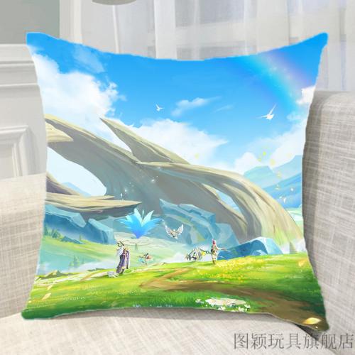 王者荣耀新英雄踏玉暃檐暃达摩黎明之约雅典娜抱枕靠垫礼物等定做黎明