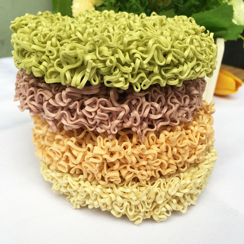 胡萝卜鸡蛋面麻辣烫火锅面非油炸面饼方便面 紫薯面60片*60g【图片