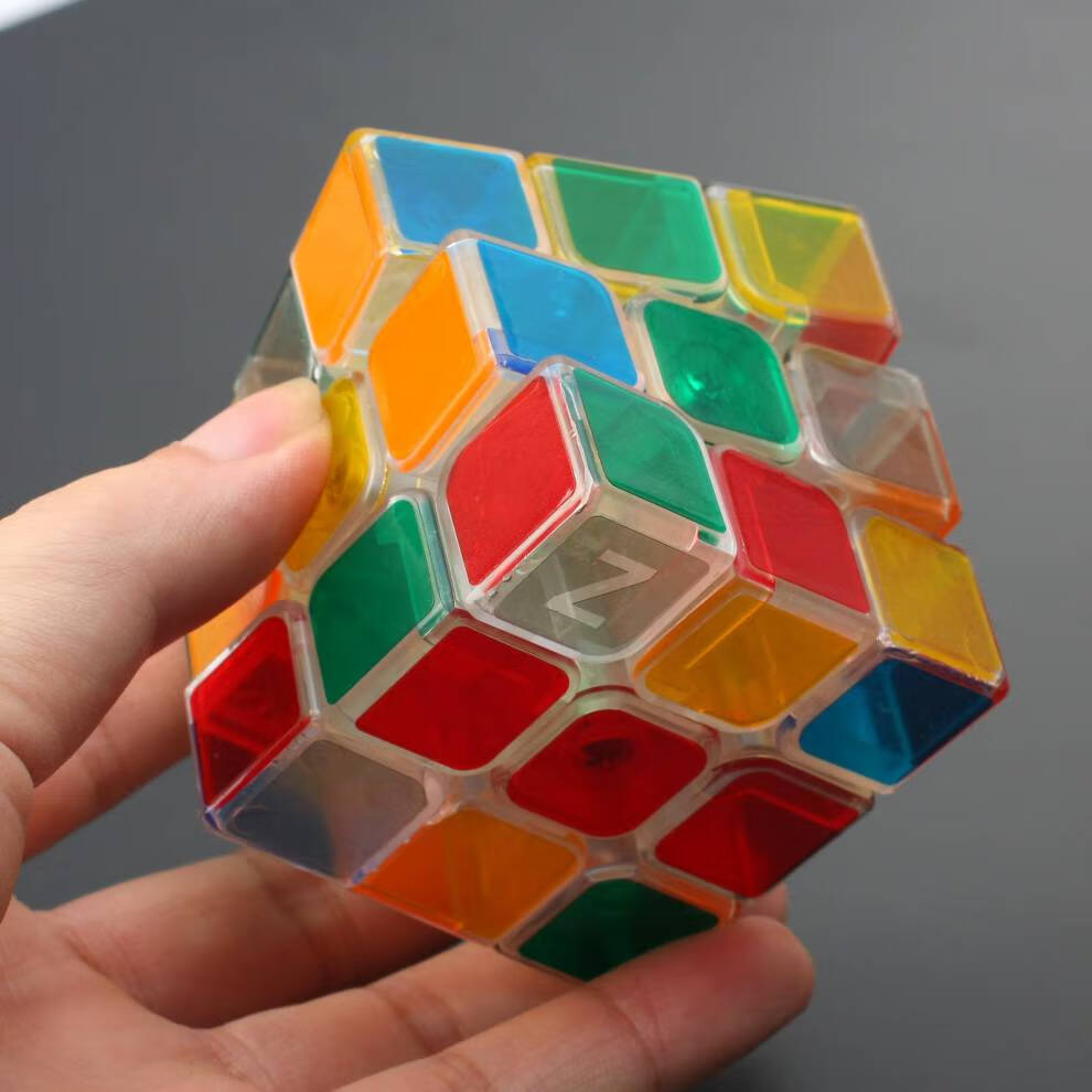 镜面魔方 异形魔方全套自由搭配风火轮移棱变幻金刚镜面斜转金字塔