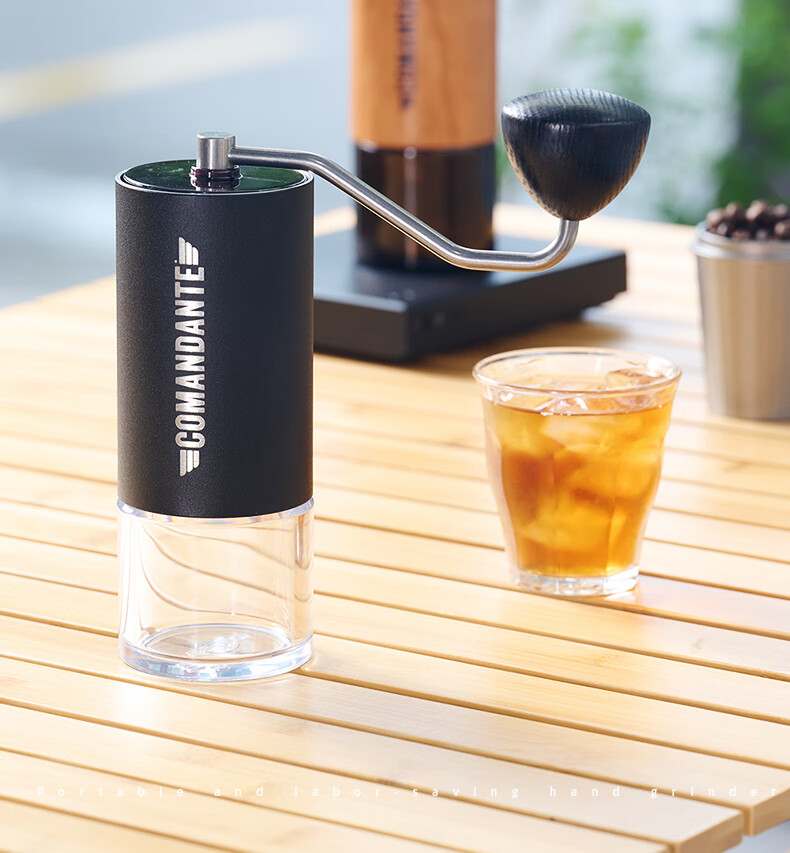 【旗舰自营】c40磨豆机原装comandante司令官c40mk4高氮钢刀手冲意式