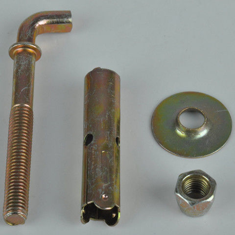 电热水器膨胀螺丝重型墙体挂钩螺栓电热水器安装挂件配件 总长100mm