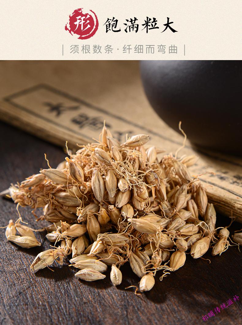 诚芝源生500g生麦芽回奶不是炒麦芽茶新鲜大麦芽内金汤大麦麦芽 500克
