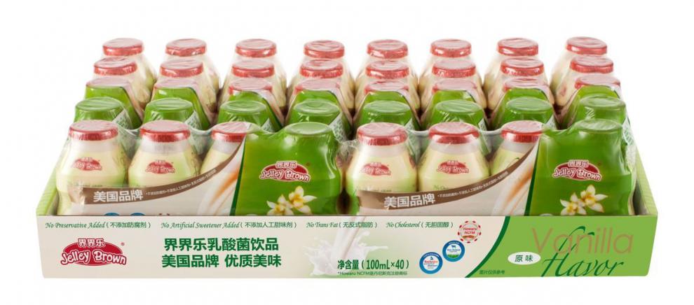 酸奶益生乳酸菌饮品牛奶果汁饮料蓝莓味5排3月份