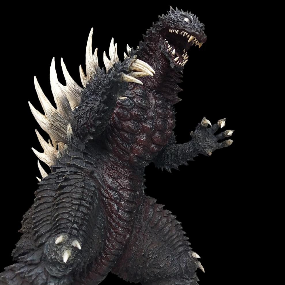 哥斯拉大战金刚godzilla哥吉拉gk手办模型基多拉雕像 哥斯拉初号机