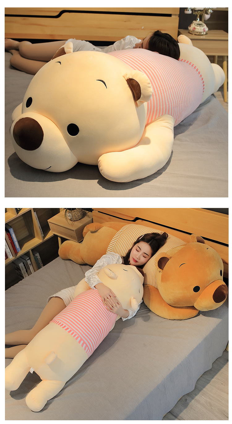 趴趴款穿衣泰迪熊公仔大号毛绒玩具可爱女生抱抱熊床上睡觉抱枕娃娃送