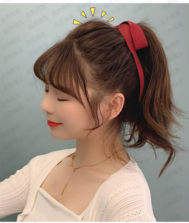 【京选】后脑勺假发片 垫发片隐形发垫假发补发片女后脑勺增发量头顶