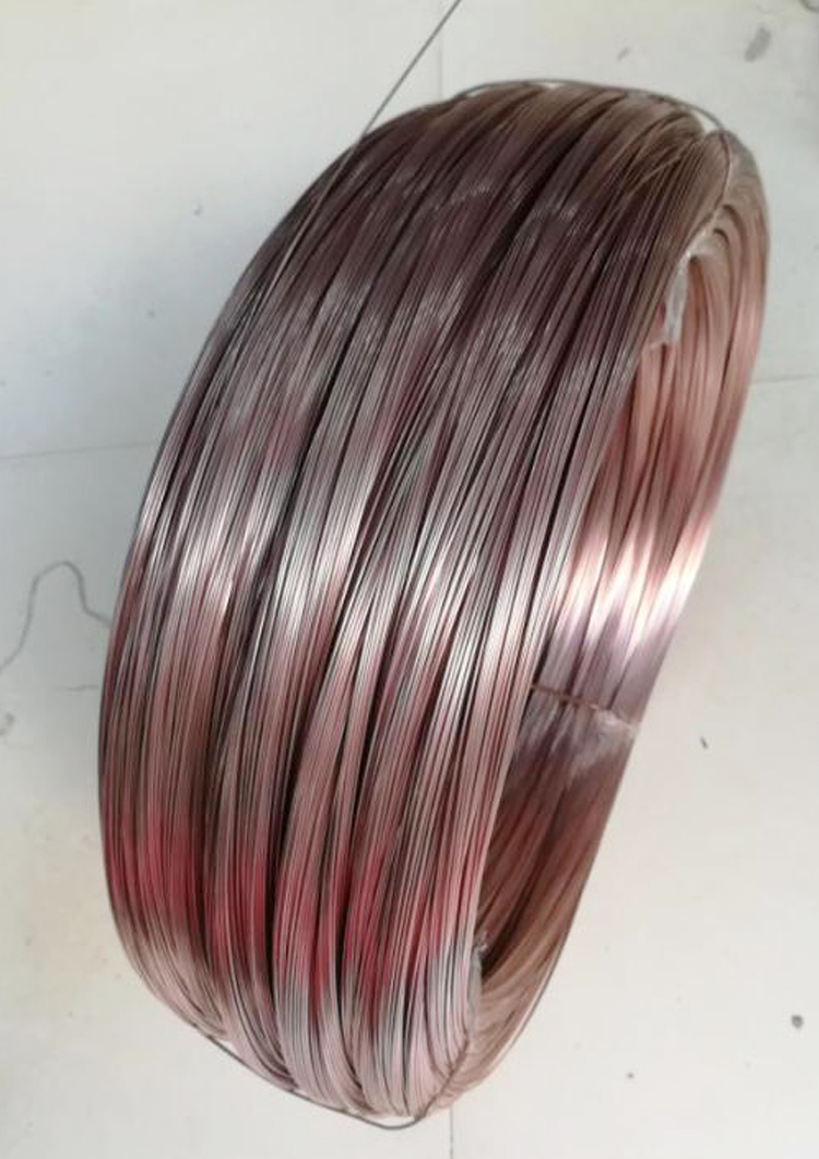 电工穿线钢丝吊线镀铜钢线弹性铁丝弹簧钢铁丝防锈放线钢丝 1.