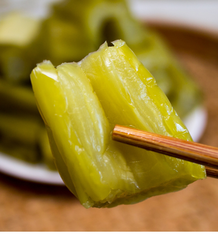 咸菜梗咸菜酱菜腌制下饭菜菜梗温州特产真空3斤 产真空3斤【图片 价格