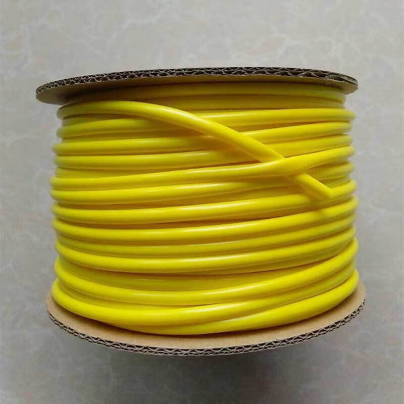 pvc线号管号码管白黄色内齿绝缘梅花套管电缆线标识阻燃1.5/2.5/4 2.5