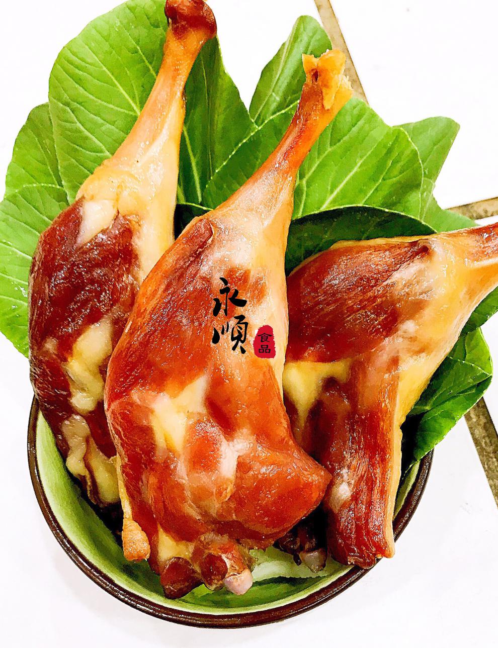 上海特产正宗风干腊鸭腿500克咸鸭腿腊鸭腌肉咸肉腊味腊鸡腿 香肠【图