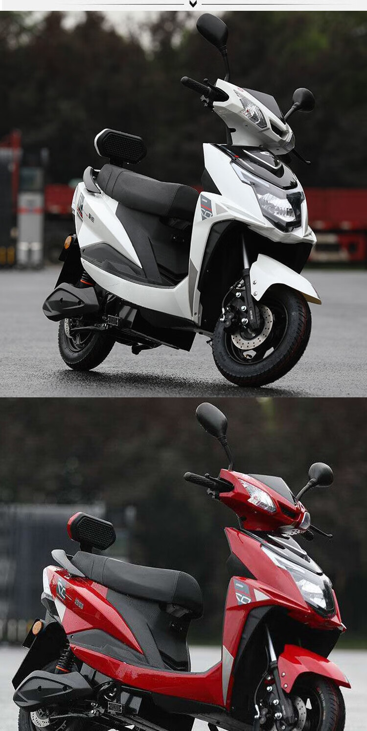 新款电动车72v电瓶车成人二轮高速电摩外卖大功率踏板电动摩托车 经典