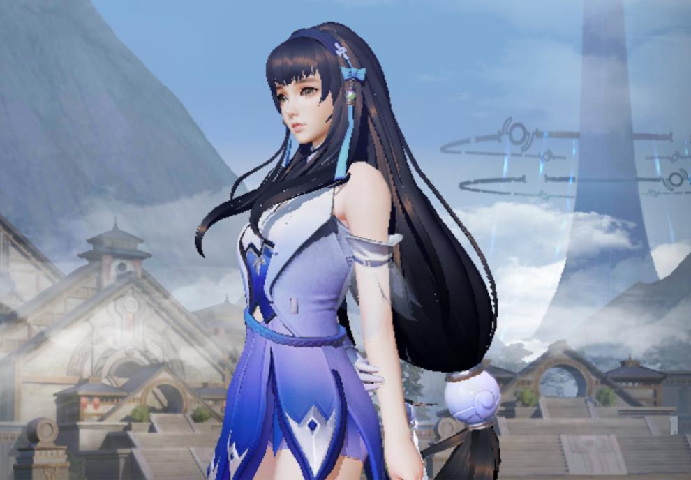 王者荣耀原皮幻纱之灵西施cos服美女假发衣服 稷下星之队 服装 s