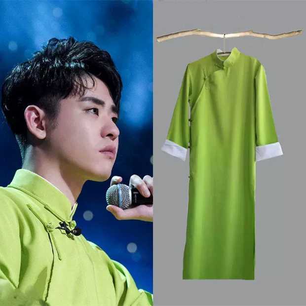 名瑞德相声大褂 德云社张云雷同款民国风长袍马褂唐装中式伴郎相声