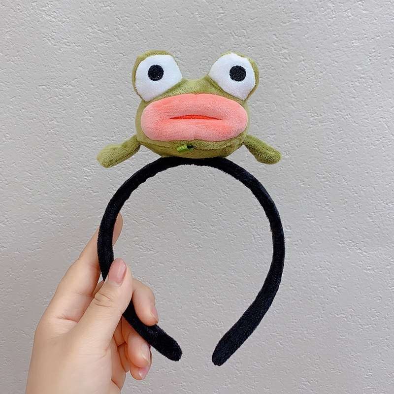 狮子头可爱卡通头饰超萌小动物发箍甜美洗脸搞怪发卡韩国网红外带头箍