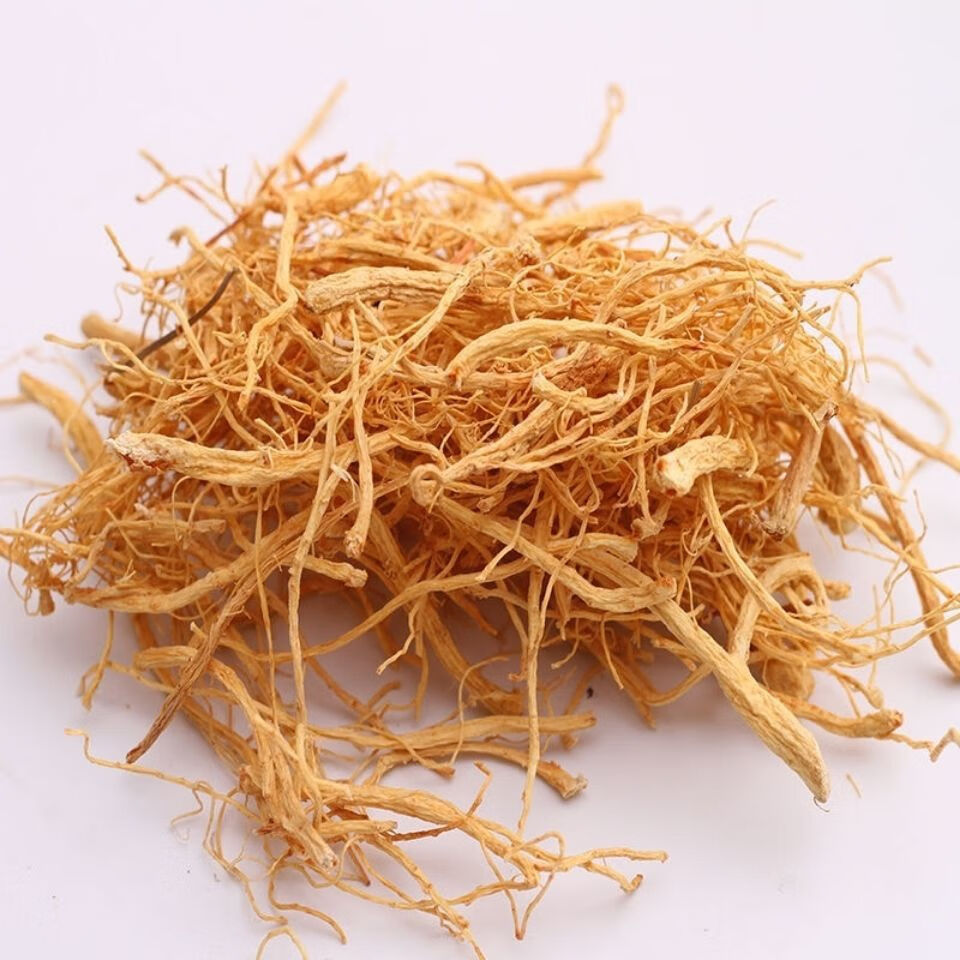长白山人参须根须50克500克白参生晒参须参打粉 试用装【50克】【图片