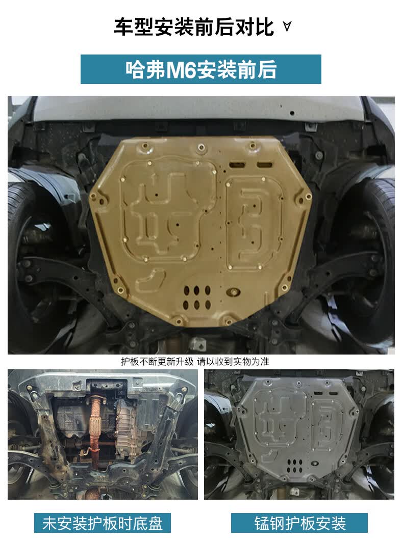 1721款哈弗m6发动机下护板原装哈佛m6plus底盘护板装甲原厂底板哈弗m6