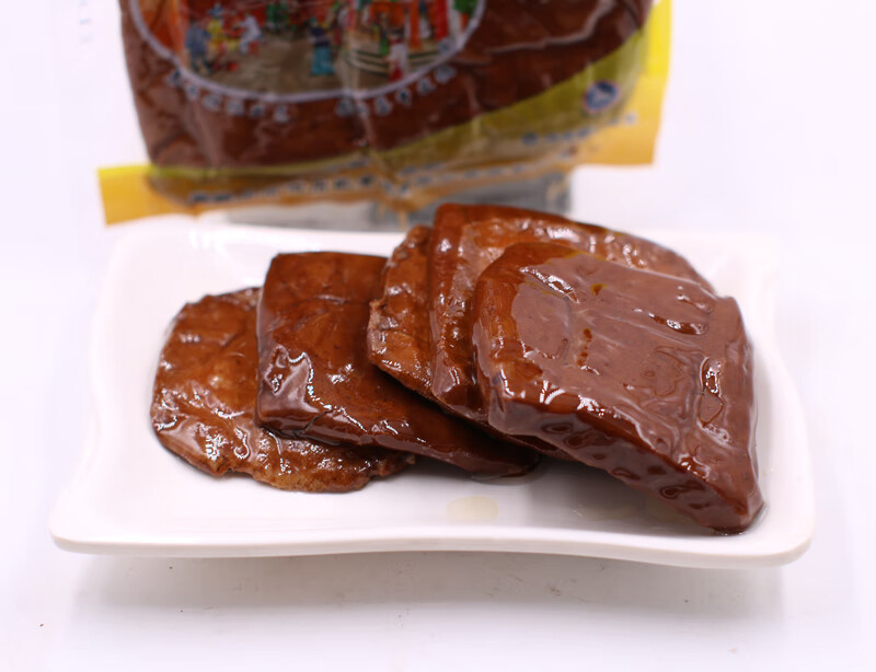 采石矶茶干80g安徽马鞍山采石矶茶干香干炒菜小吃干子原味豆腐干采石