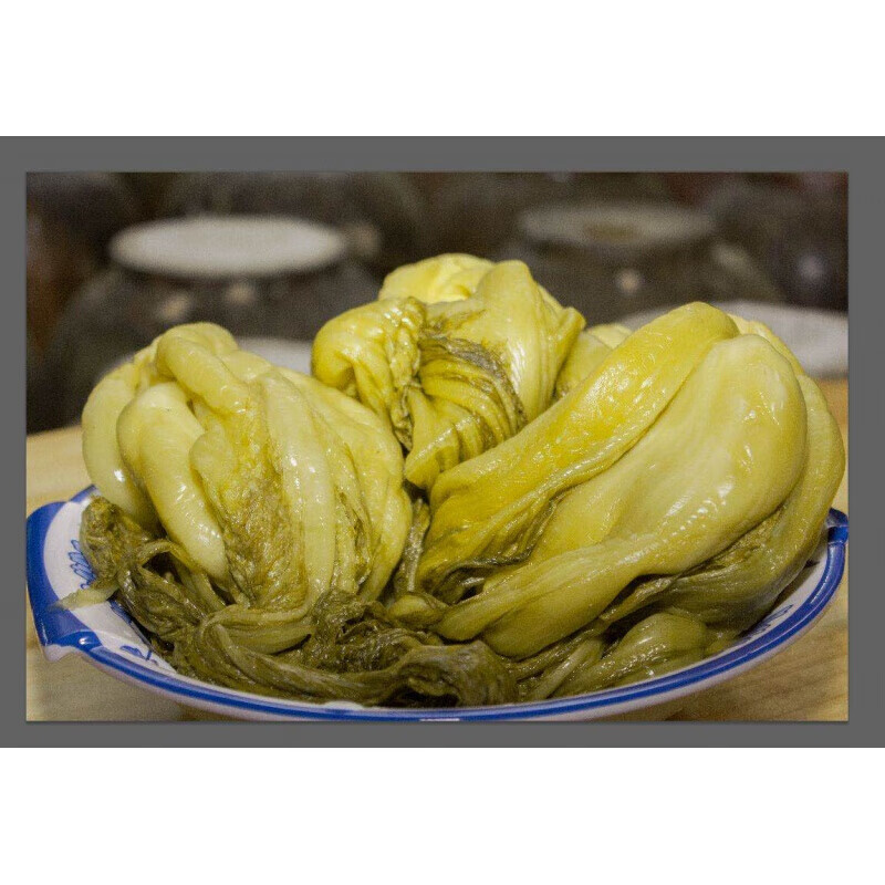 广东汕头酸菜鱼餐饮专用农家老坛发酵脆爽潮汕猪脚饭配菜酸菜12斤