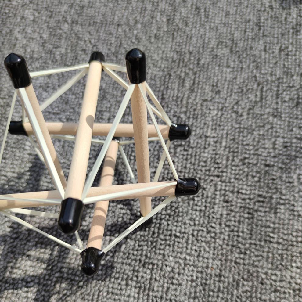 张拉整体解剖列车张拉整体模型结构要素人体筋膜张拉教具演示动态实用