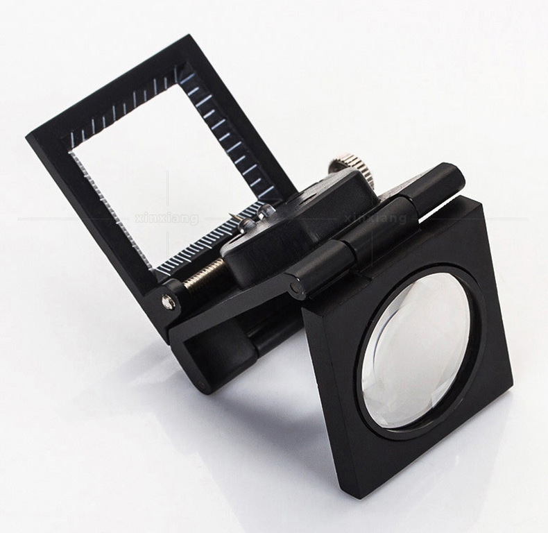 鸽眼放大镜看鸽子眼放大镜60倍照布镜带灯高清高清古玩鉴定深卡其布色