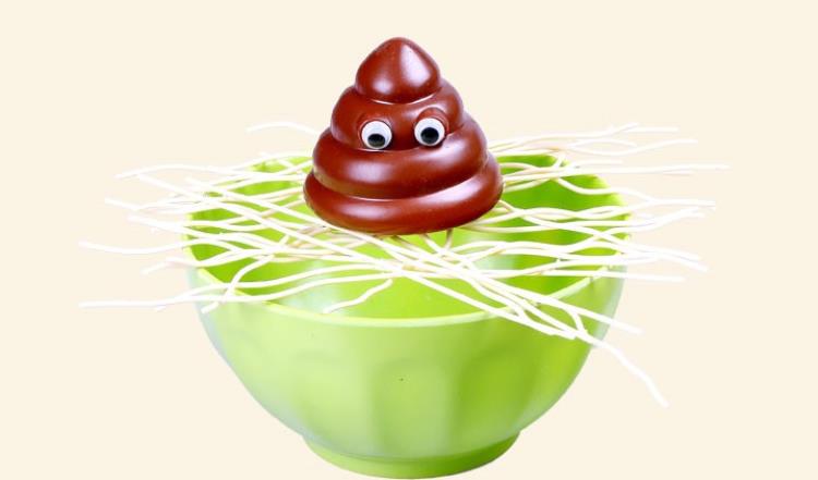 屎到碗里来 拆面条休闲聚会桌面游戏道具爱便便整蛊搞怪创意玩具 335