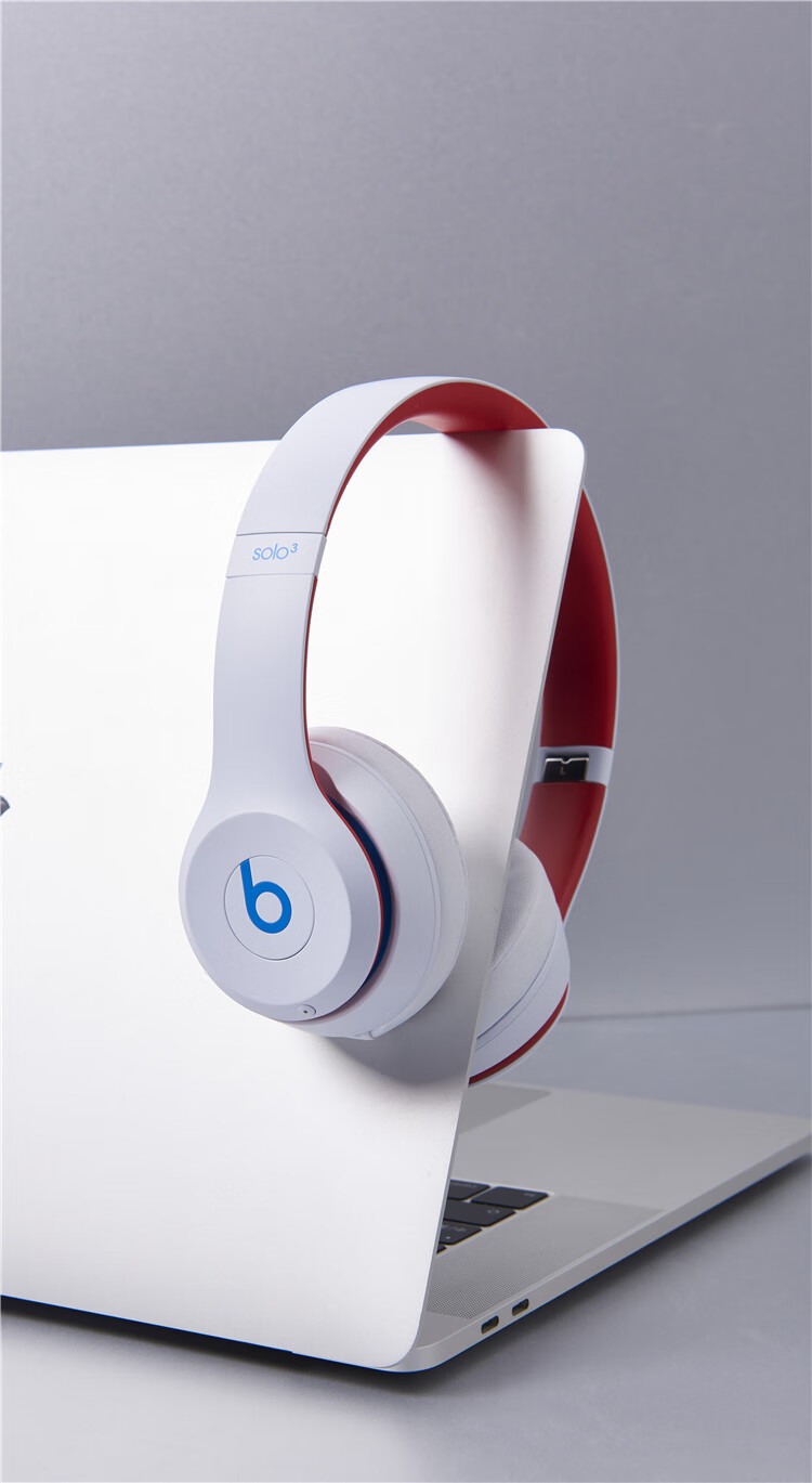 beatssolo3wireless头戴式耳机无线蓝牙降噪solo3魔音 纯白色 配件