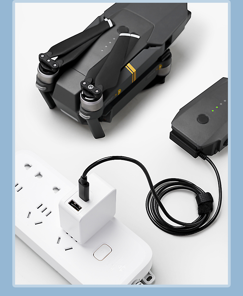 适用氮化镓充电器华为手机dji大疆御mavic air 2无人机快充充电头