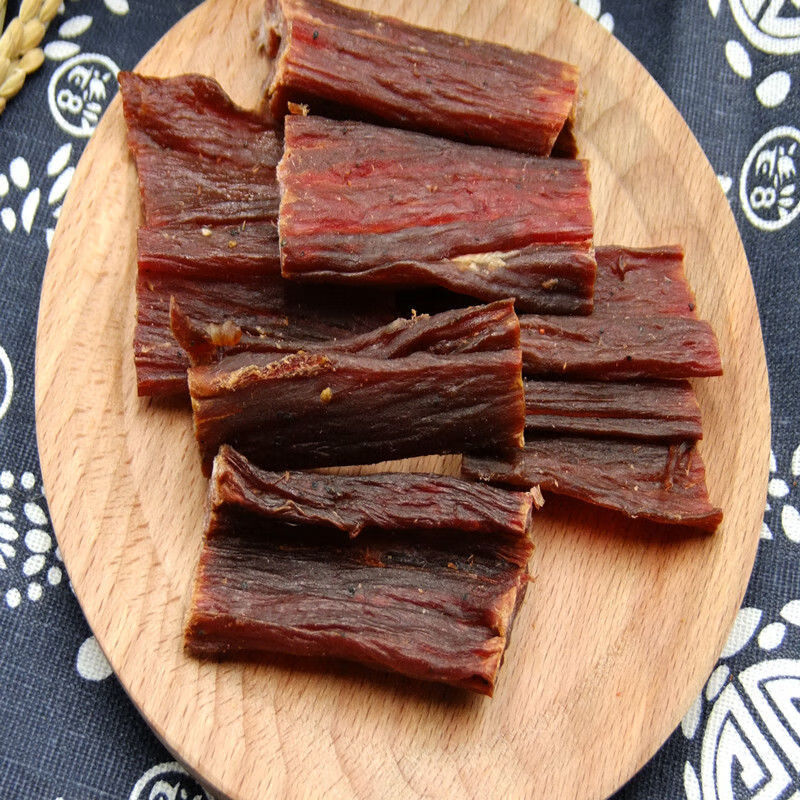 正宗牛肉干青海特产手撕风干牦牛肉高原特色零食香辣一斤