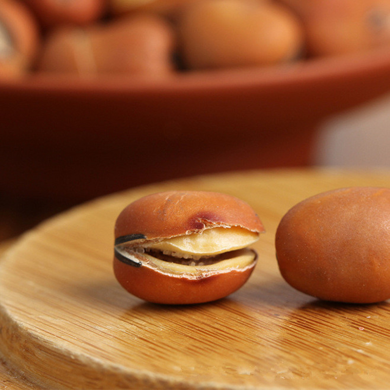 安庆特产蚕豆新农家干炒开口小蚕豆五香零食小包装原味140g2袋