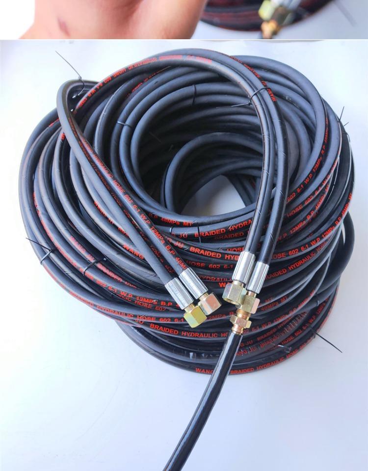 高压钢丝氧气管乙炔丙烷管焊割枪气割软管焊炬煤气管工业防漏胶管