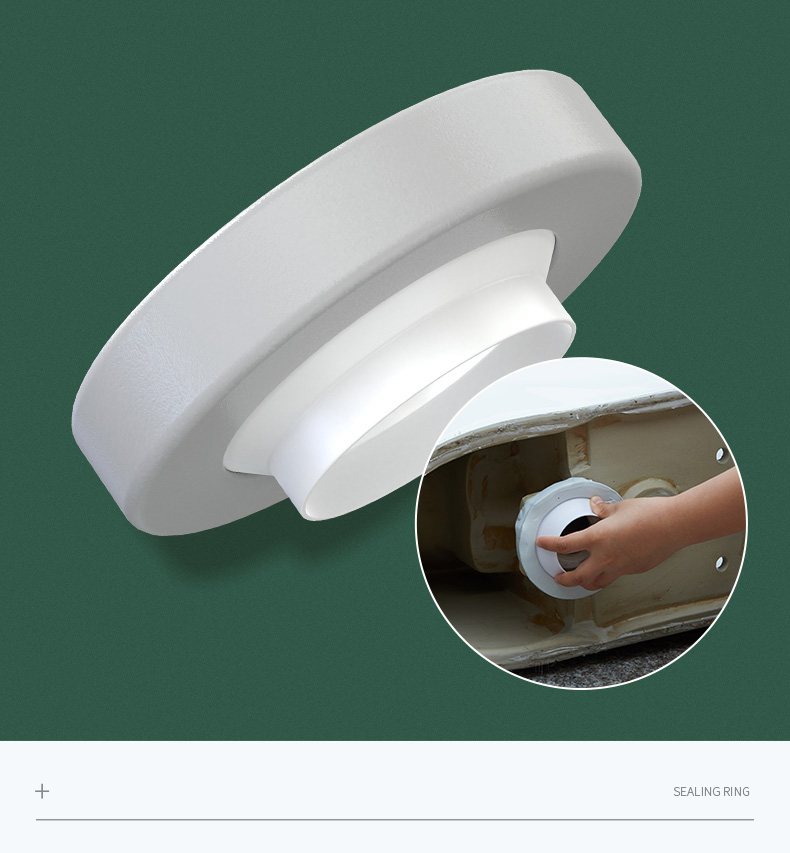 家韵马桶法兰密封圈加长加厚通用硅胶防臭坐便器配件底座下水口密封圈