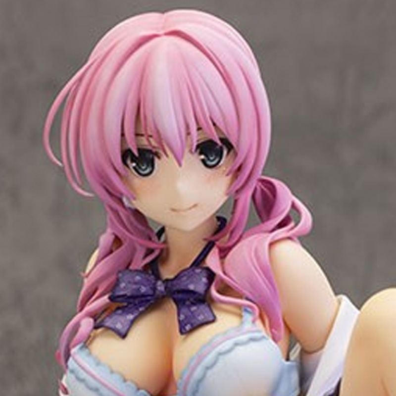 国产版jk制服美女少女软体二次元可拆汽车模型摆件 黑峰彩(软体)