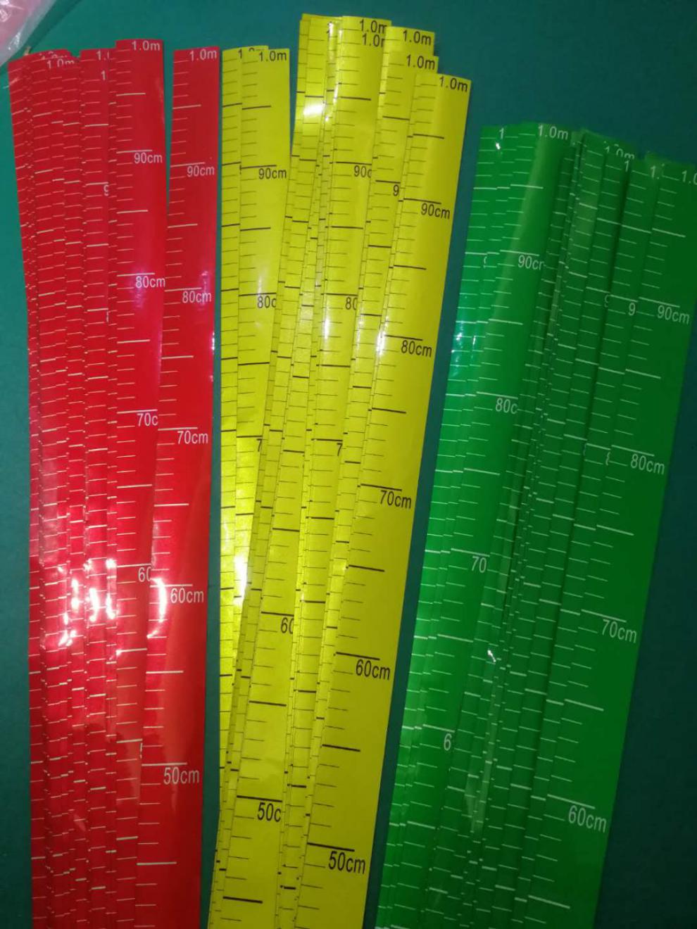 刻度尺贴纸定制液位标尺不干胶刻度贴纸罐体液位刻度标识标签液位尺