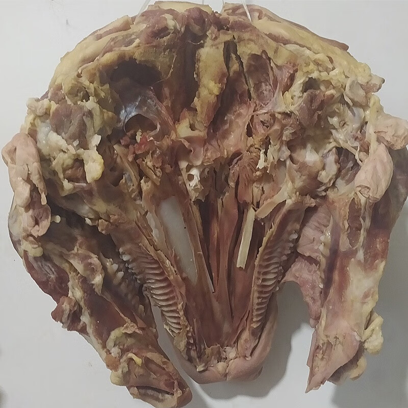 猪头咸猪头肉带耳朵猪脸肉猪头皮农家手工整只猪脸下酒菜4斤去骨带