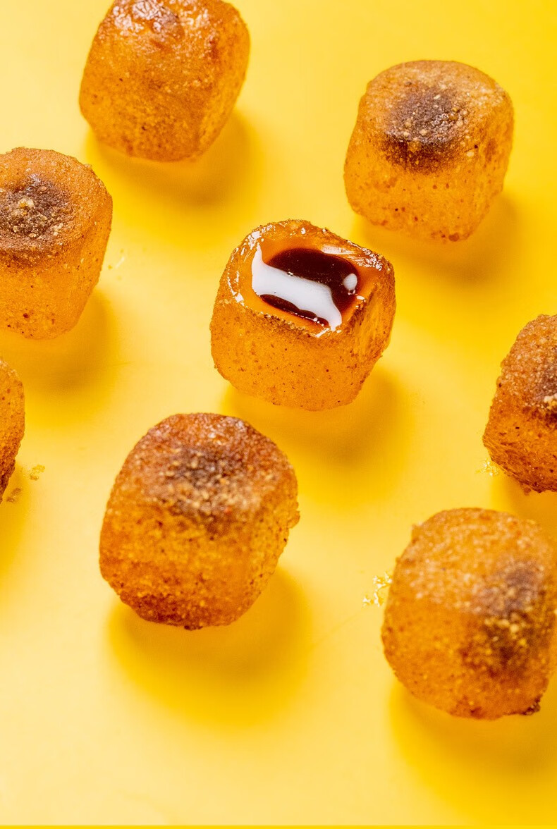 吉祥猴爆浆陈皮糖桶装238g/桶 流心果汁夹心软糖酸甜水果酱儿童零食喜