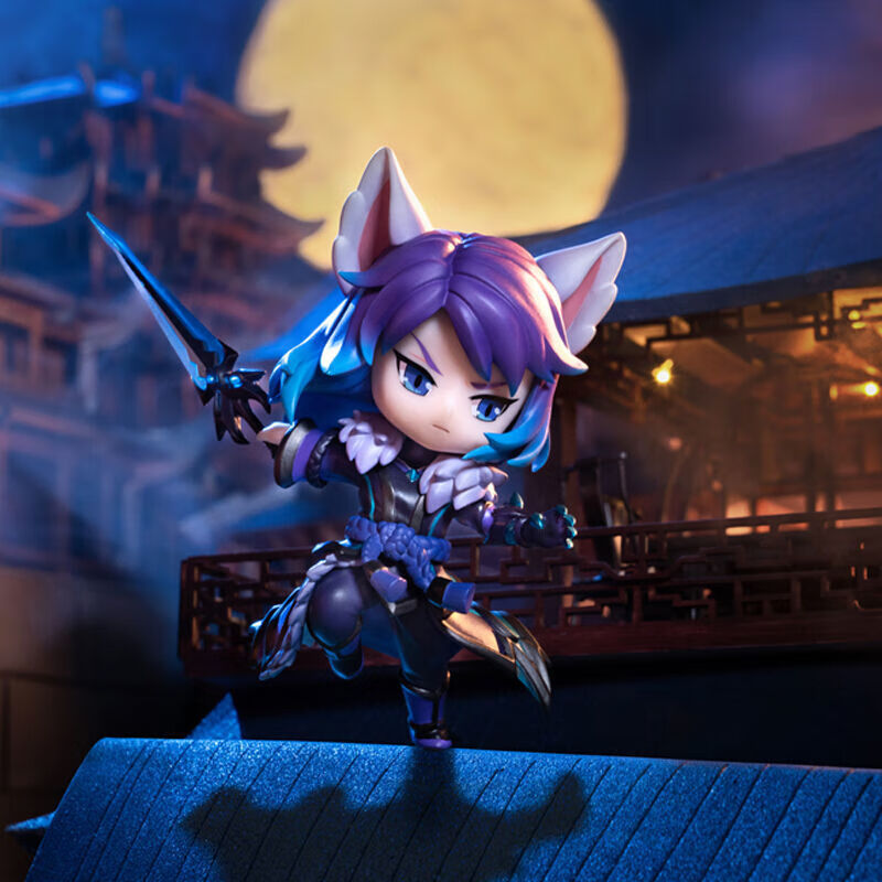 王者荣耀生日礼物千年之狐李白荣耀典藏版车载摆件官方周边 【李白