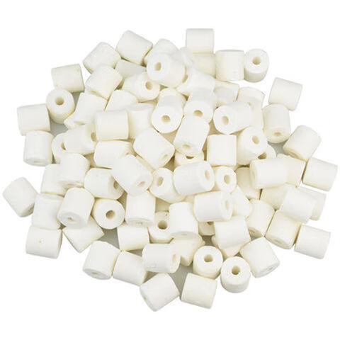 陶瓷环玻璃环六角环锦鲤鱼池滤材净水石过滤材料大型鱼缸过滤材料陶瓷