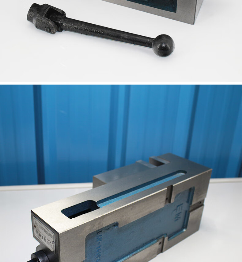 精密虎钳6寸铣床平口钳直角夹具等高cnc光面式8寸重型磨床4寸虎钳开口