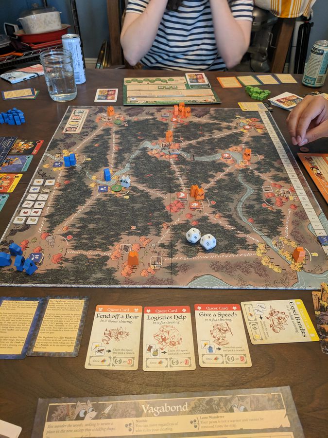 2021新款 root茂林源记桌游河岸扩展种族战争策略大型桌面游戏角色