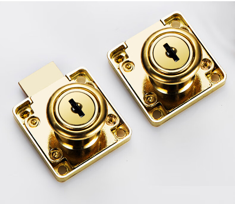 抽斗锁通用暗装暗锁抽屉锁免打孔衣橱家用电箱书桌橱门锁老板桌抽屉