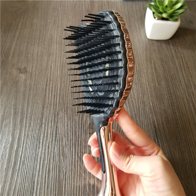 英国tangle angel天使梳按摩梳王妃tt梳顺发梳结婚伴手礼新款 超大玫