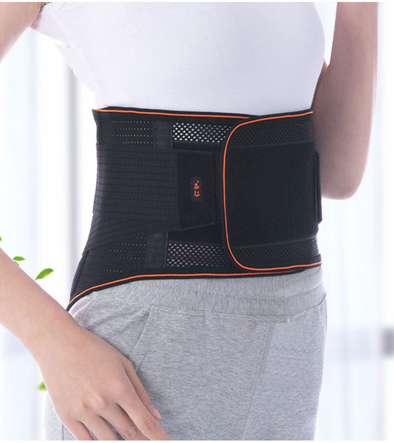 医用护腰带腰椎间盘突出 医用款灰色【椎骨板 软骨 钢条 垫片】 2xl