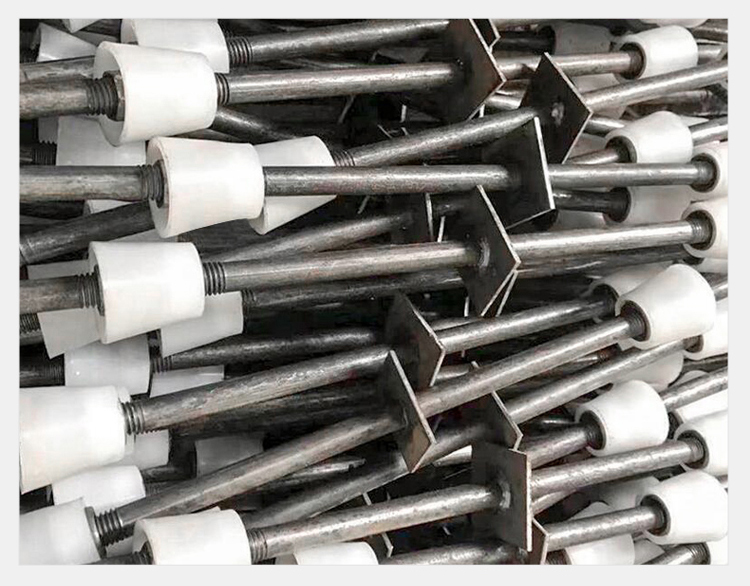 止水螺杆 三段式止水螺杆建筑可拆卸三节防水穿墙对拉通丝全牙螺 标价