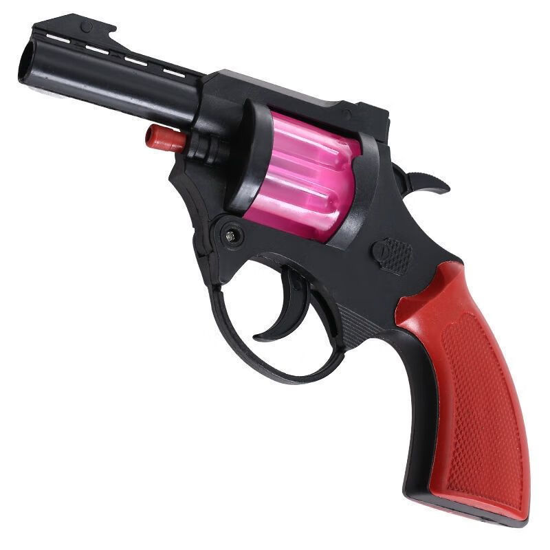 左轮砸子炮全金属砸纸炮枪真仿侧开砸响炮枪俄罗斯转盘砸响枪打响2021