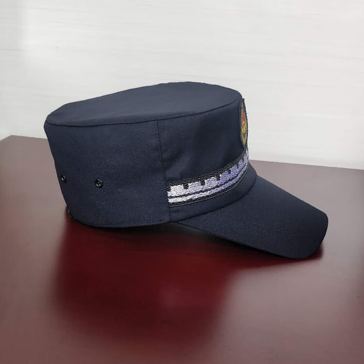 城市执法管理制服夏装新款藏青色作训帽子物业软帽便帽