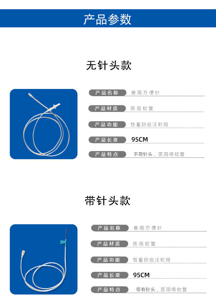 猪用针头使用对照表图片