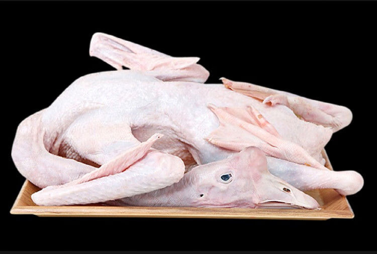 青樱红荔农家散养老鹅肉整只新鲜现杀大鹅带鹅肝心胗 大包老鹅(带心肝