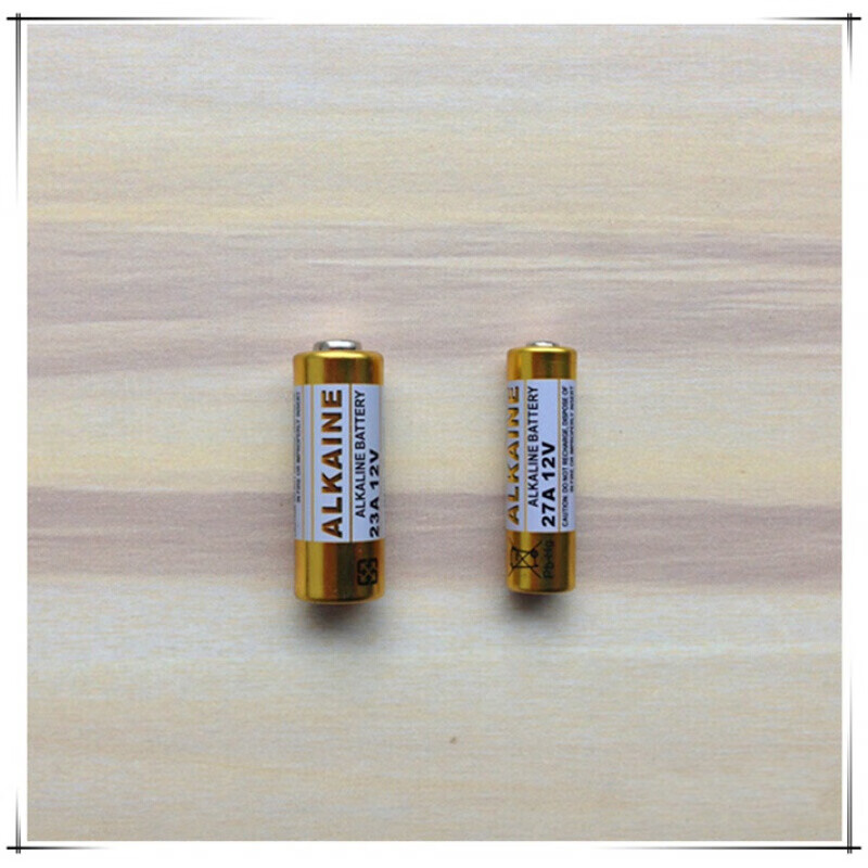12v23a27a车库门遥控器电池门禁电池电池门铃电池27a电池5个带包装