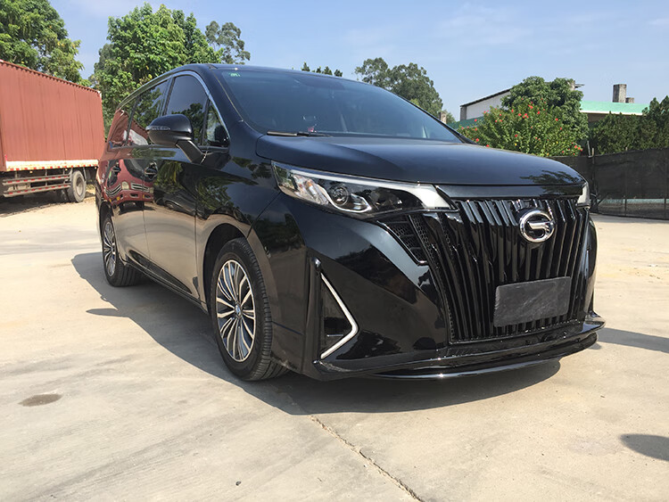 适用于传祺m6中网广汽gm6改装大包围m6大师版前杠升级前脸套件流水灯