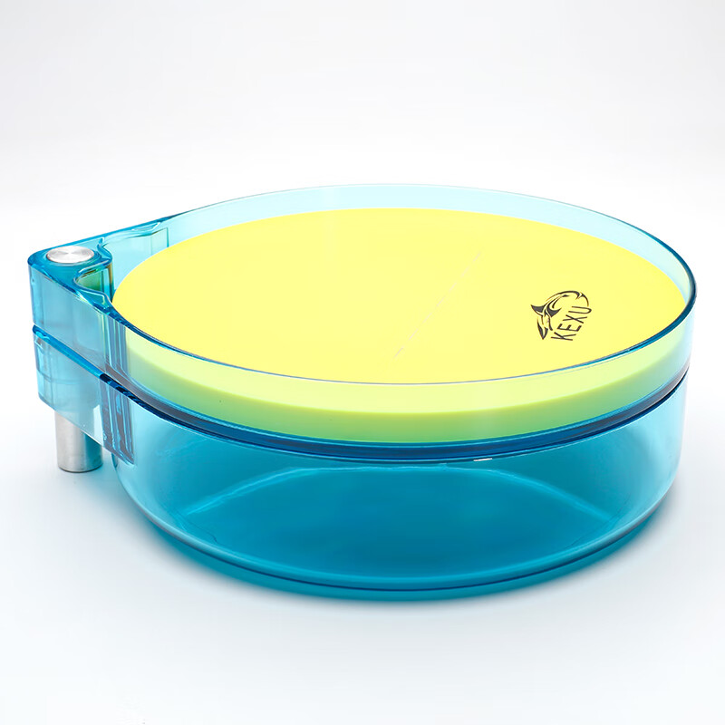 钓箱饵料盒拉饵盘全磁条磁浮水立钩双层透明拉饵盒套装钓椅饵盒支架